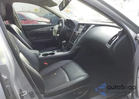 2016 Infiniti Q50 2.0T Base/2.0T Premium из США, поврежденный, VIN JN1CV7AR6GM252748